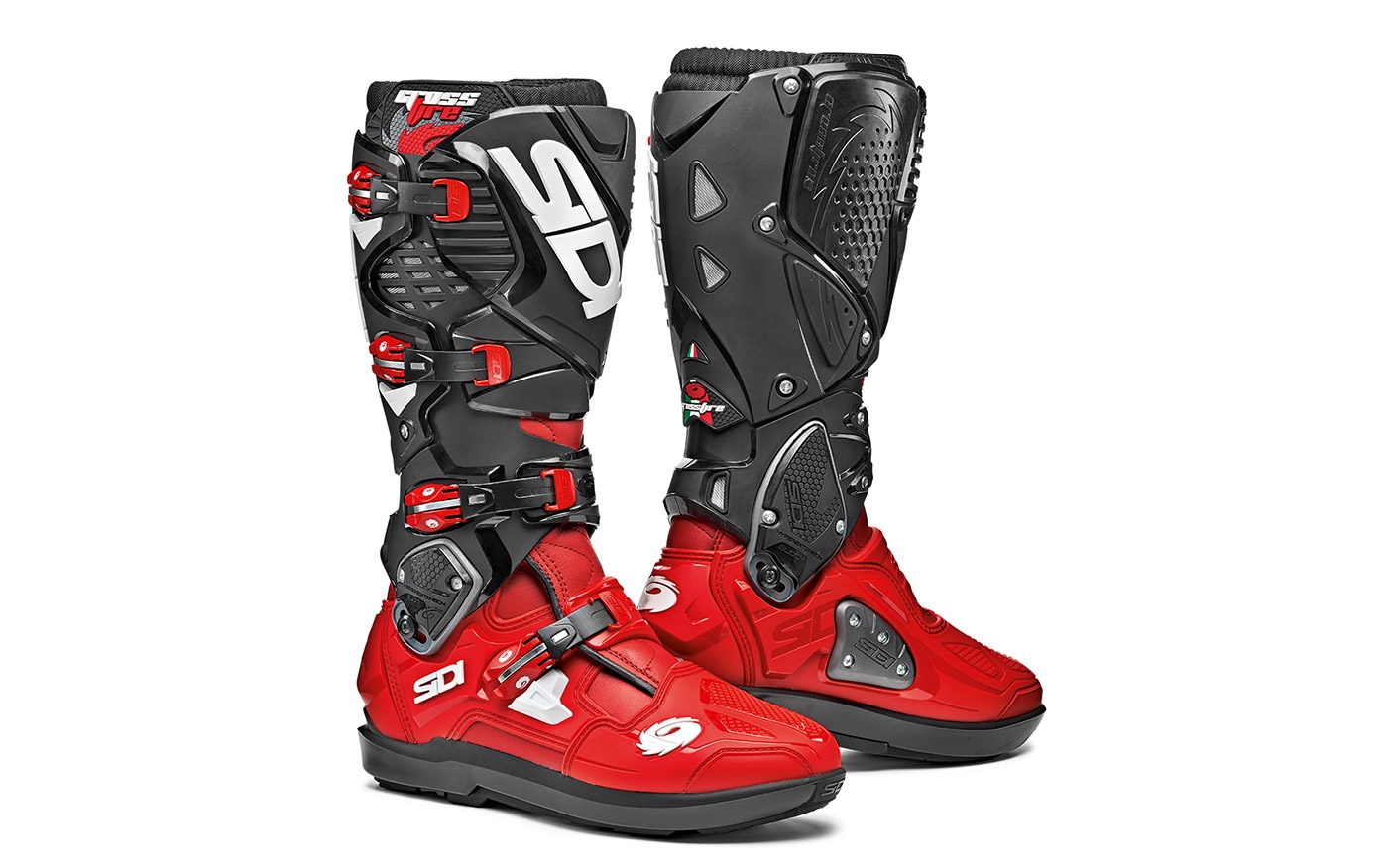 Boty SIDI Crossfire 3 SRS red/red/black -47