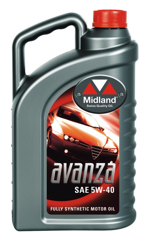 MIDLAND Avanza 5W-40 4L - motorový olej