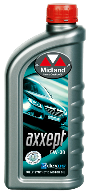 MIDLAND Axxept 5W-30 1L - motorový olej