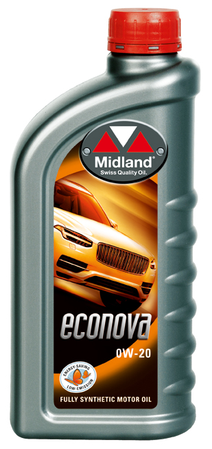 MIDLAND Econova 0W-20 1L - motorový olej