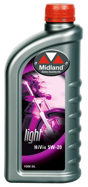 MIDLAND Fork Oil Light 5W-20 1L - tlumičový olej